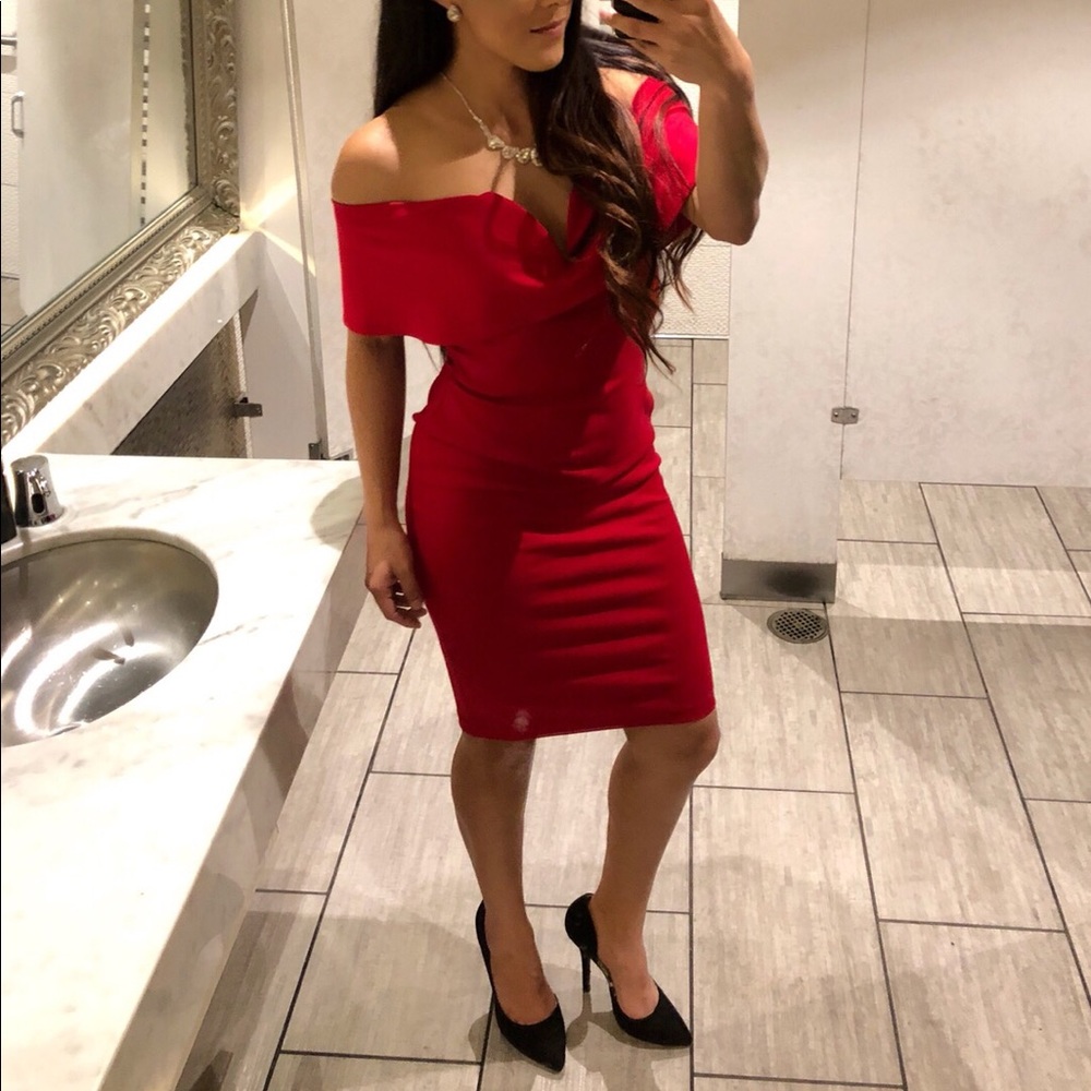 Red Dinner Dress
